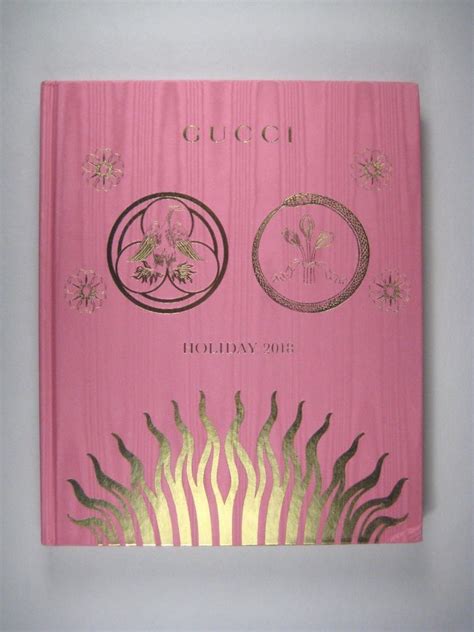 GUCCI 2018 Holiday Gift Catalog Hardcover 